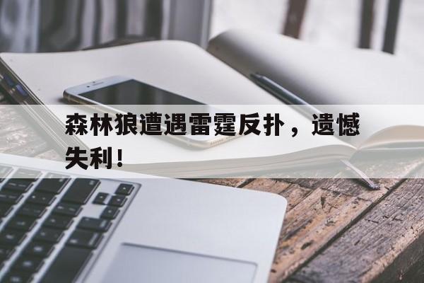 森林狼遭遇雷霆反扑，遗憾失利！